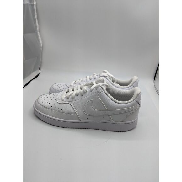 Nike Women's Court Vision Low White - CD5434-100 - 10.5 Medium US - Picture 1 of 10